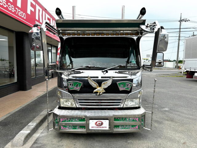 【1502】H17 ジェネレーションキャンター　平ボデー　架装多数　煙突マフラー