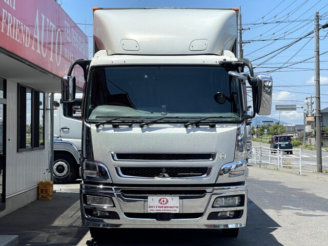 三菱ふそう　スーパーグレート　アルミウィング　７MT　リアエアサス　木床　380馬力