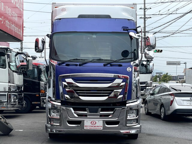 いすゞ　ギガ　ハイルーフ　冷凍バン　4軸　左観音扉2枚　サブエンジン　ジョロ４キーストン