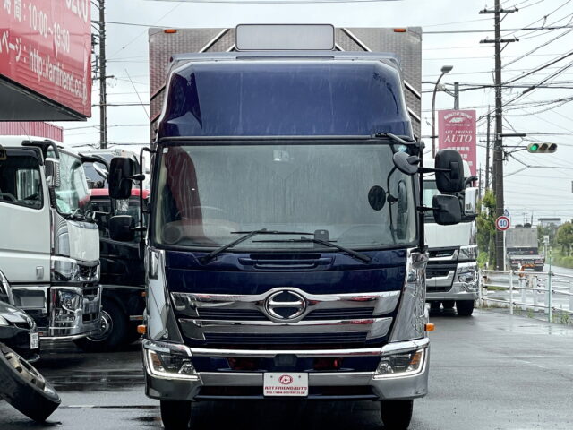 日野　17レンジャー　ハイルーフ　ウィング　ステンレス多数　6200ワイド　240馬力