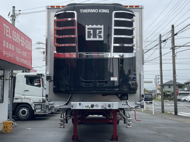 トレクス：トレーラー：冷凍ウィング：未使用：3軸：リフトアクスル：前壁：冷凍機