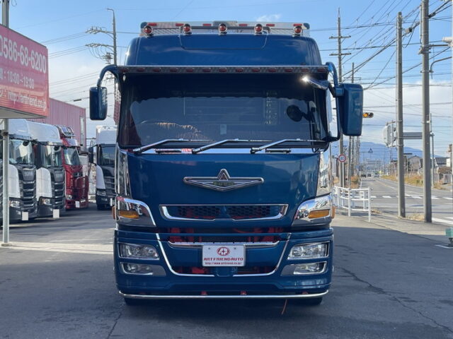 スーパーグレート　ハイルーフ　トレーラーヘッド　架装多数　ブタ鼻　7速MT