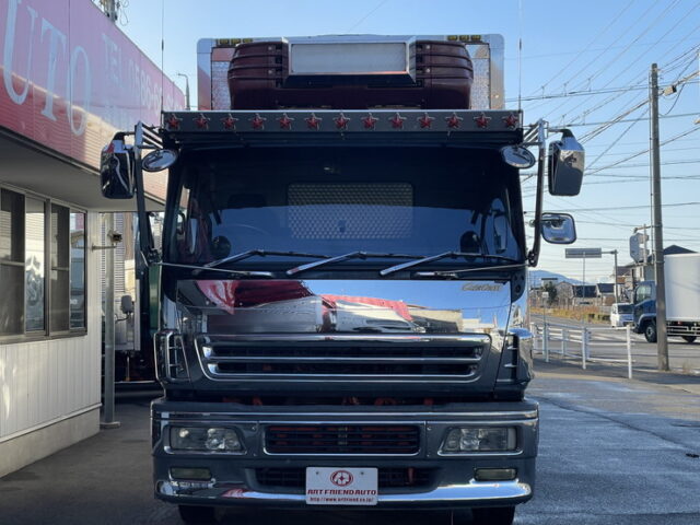 いすゞ：ギガ：冷凍ウィング：造りボディ：ステンレス多数：エアサス：1M10アオリ