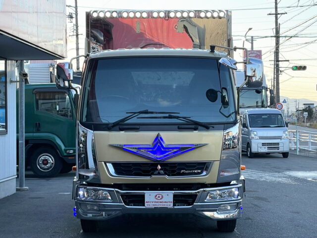 ふそう：ファイター：ダンプ：架装多数：メッキホイール：6発ターボ：240馬力