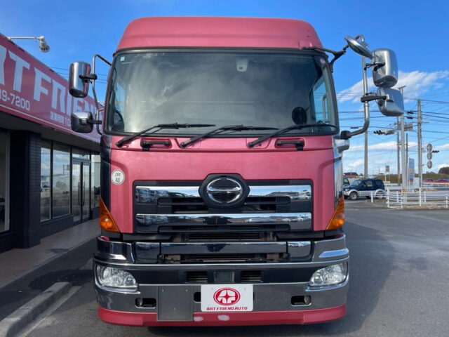 日野 プロフィア ハイルーフ アルミウィング 車検付 360馬力 アルミホイール ジョロダー4列