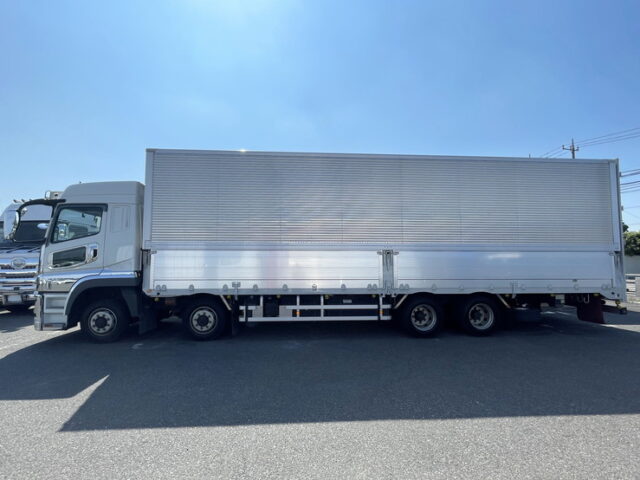 三菱ふそう：スーパーグレート：ハイルーフ：アルミウィング：メッキ多数：木床：AT：394馬力