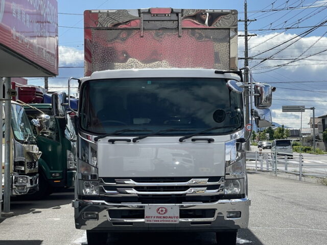 いすゞ：フォワード：増トン：ウィング：7200ボデー：ワイド：6発ターボ