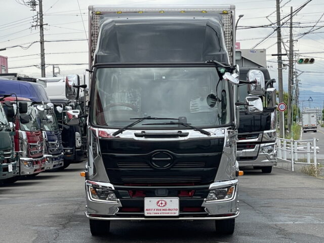 日野：17レンジャー：ハイルーフ：増トン：冷凍バン：エアサス：ジョロ4キーストン