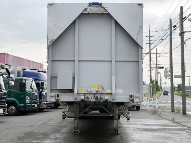 フルハーフ　トレーラーウィング　3軸　リフトアクスル(後軸残し)　1Mアオリ