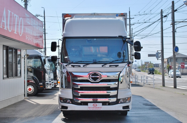 【392】日野プロフィア　未使用車　低床　アルミウイング　ハイルーフ　リアエアサス