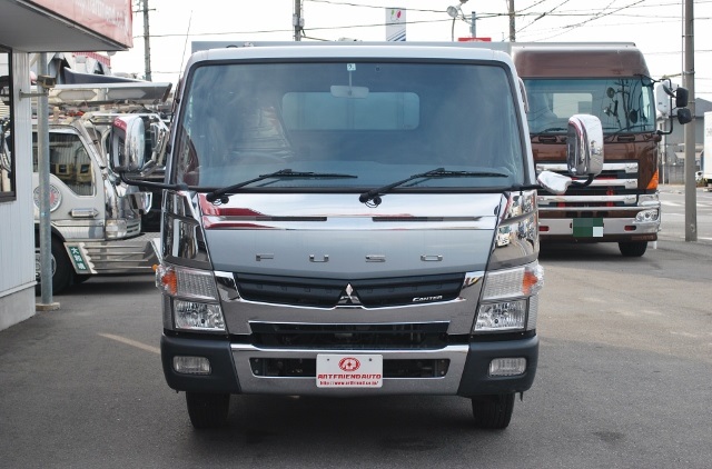 【353】三菱ふそう　ブルーテックキャンター　ワイドロング　平ボデー
