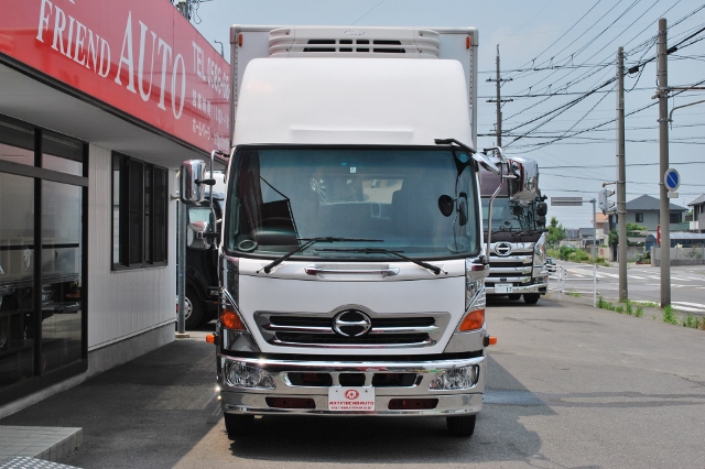 【435】日野レンジャー　冷凍バン　格納ゲート　リヤエアサス