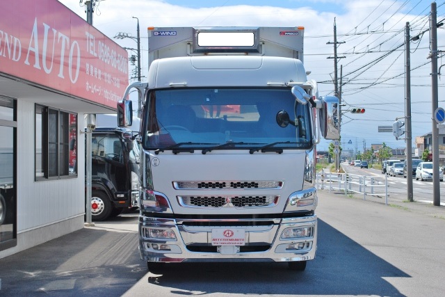 【396】三菱ふそうスーパーグレート　低床　アルミウイング　ハイルーフ　リアエアサス