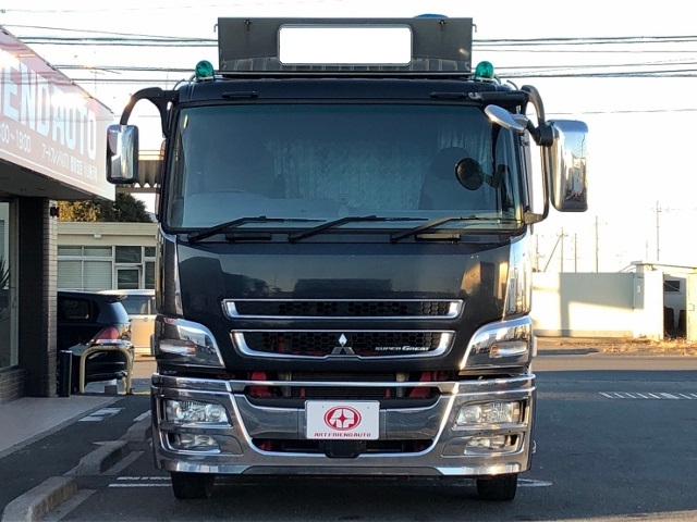 【343】ふそう　スーパーグレート　低床　総輪エアサス