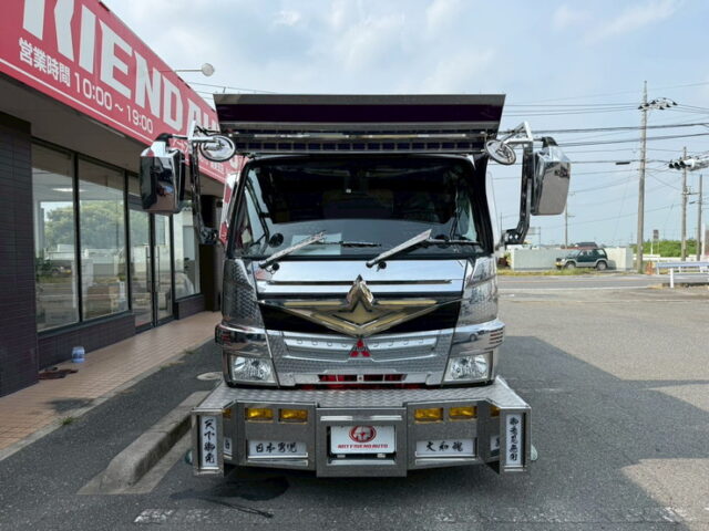 ブルーテックキャンター　平ボデーアルミブロック　架装多数　アルミホイール　標準幅　10尺