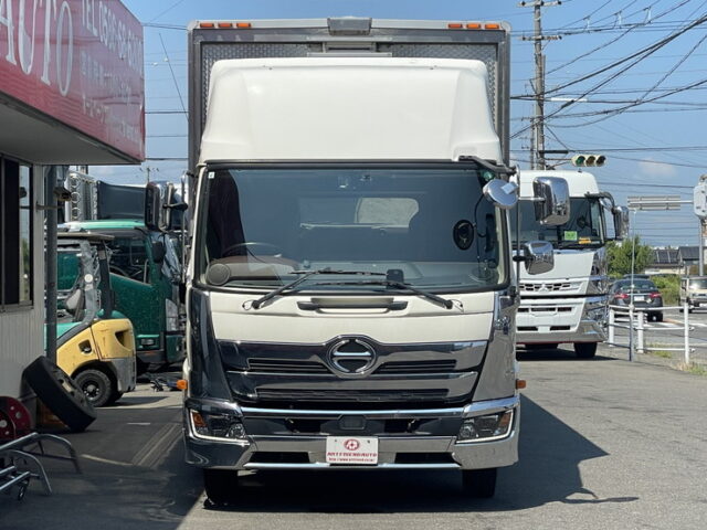 日野：17レンジャー：ハイルーフ：ウィング：7200ワイド：ステンレス多数：エアサス