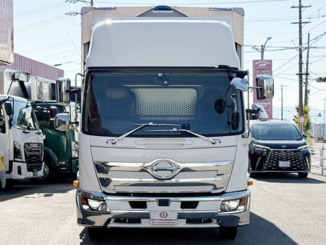 日野：17レンジャー：ハイルーフ：ウィング：6200ワイド：エアサス：跳上パワーゲート