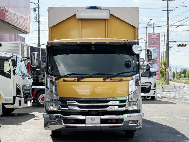 いすゞ：フォワード：6200ワイド：ウィング：木床：アルミホイール：240馬力：エアサス