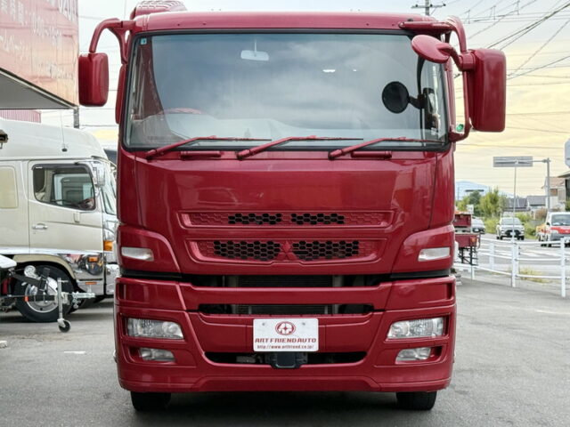 スーパーグレート：トレーラーヘッド：ハイキャブ：アルミホイール：エアサス