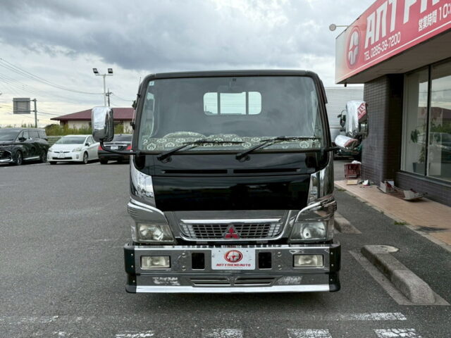 キャンター：平ボデー：前出しバンパー：ステンレスサイドバンパー：マニュアル