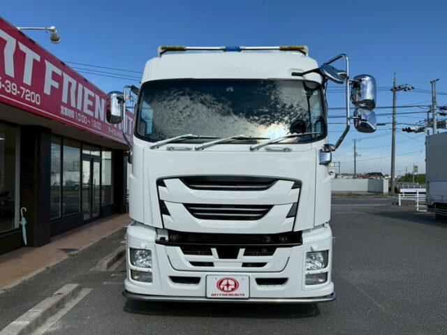 いすゞ：ギガ：冷凍ウィング：サブエンジン：ジョロ4キーストン：ステンレス多数