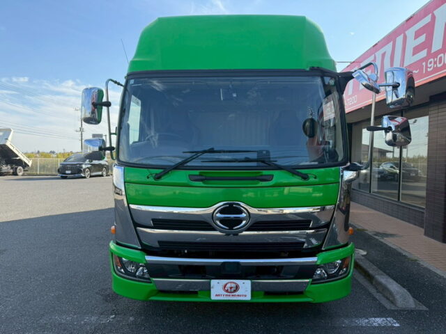 日野：17レンジャー：ハイルーフ：ウィング：6200ワイド：格納ゲート：エアサス