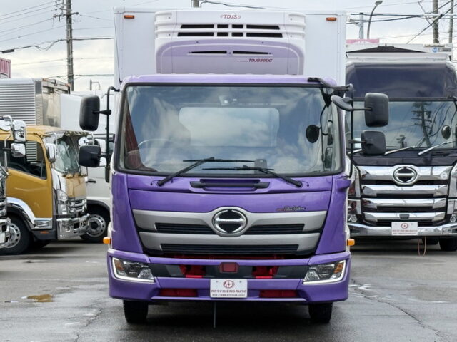 日野:17レンジャー:冷凍バン:菱重製冷凍機TDJS50DC:格納ゲート:アルミシマ床