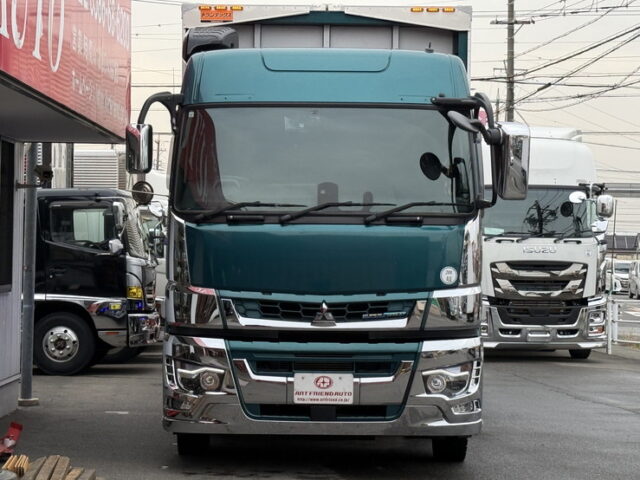 17スーパーグレート：ハイルーフ：ウィング：プレミアムライン：リア門口ステンレス