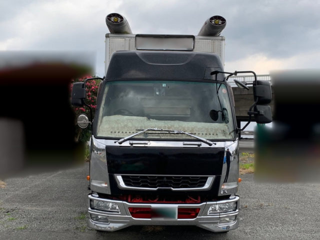 【745】H24　ふそう　ファイター　冷凍バン　造りボディ　