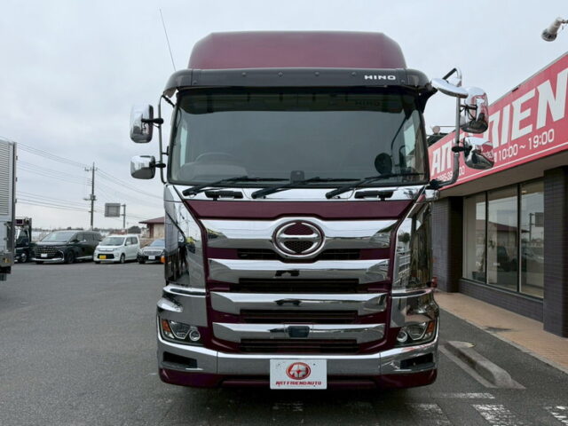 日野：17プロフィア：ハイルーフ：トレーラーヘッド：第5輪荷重11.500㎏：E13C