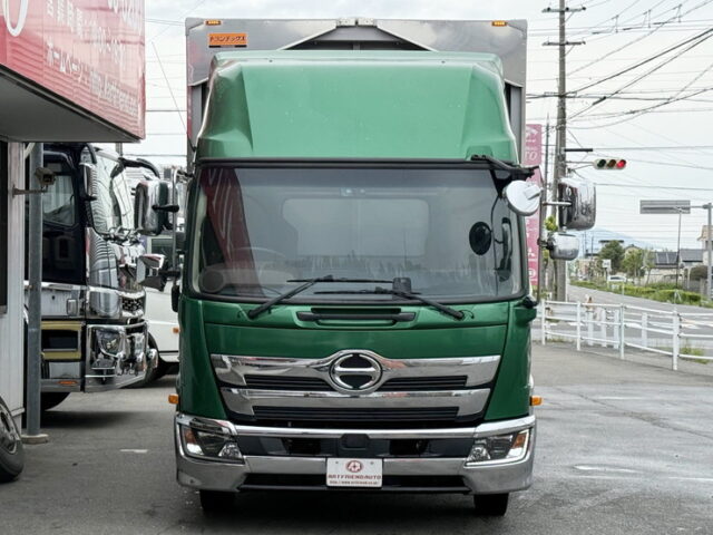 日野：17レンジャー：ハイルーフ：ウィング：6200ワイド：エアサス：跳上ゲート