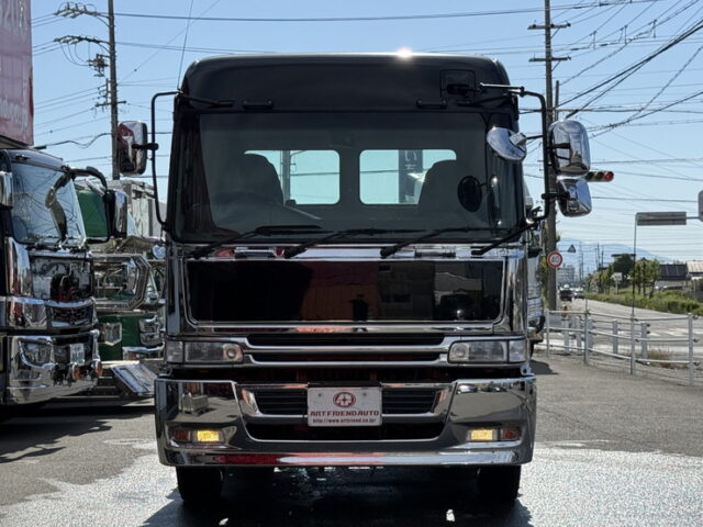 日野：テラヴィ：ハイルーフ：トレーラーヘッド：後輪エアサス：V8ツインターボ