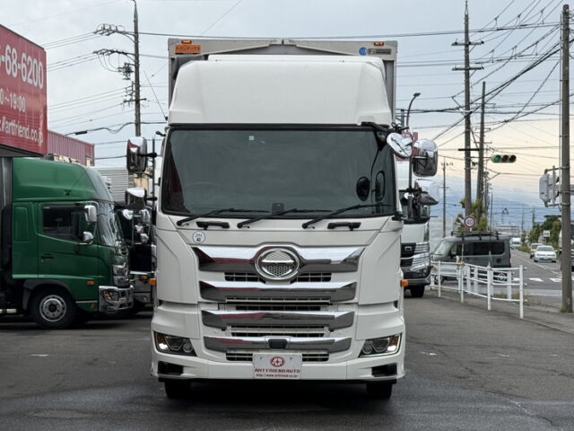 日野：17プロフィア：ハイルーフ：ウィング：ボルスターステンレス：7速MT