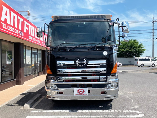 【641】日野　グラプロ　高床　造り　平ボデーアルミブロック　エアサス　7速