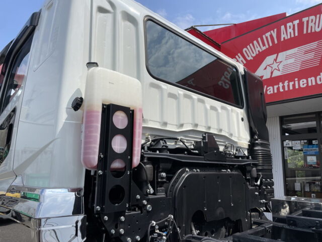 17スーパーグレート　ダンプ　5100×2200　未使用　新品ステンレス架装　7速MT　新明和ボデー