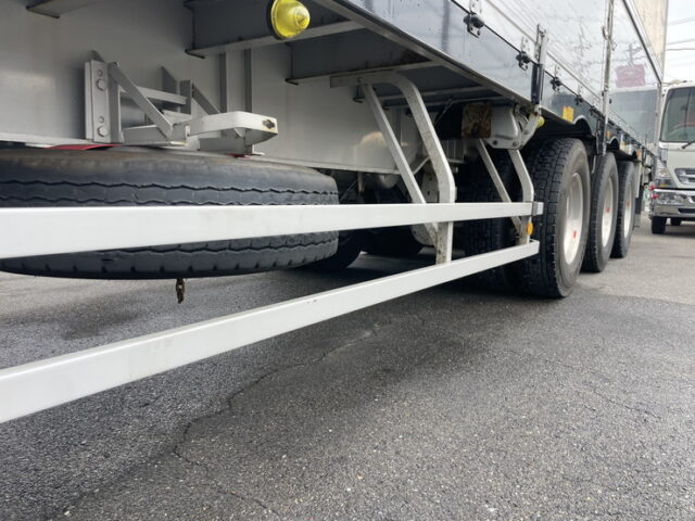 フルハーフ　トレーラーウィング　3軸　リフトアクスル(後軸残し)　1Mアオリ