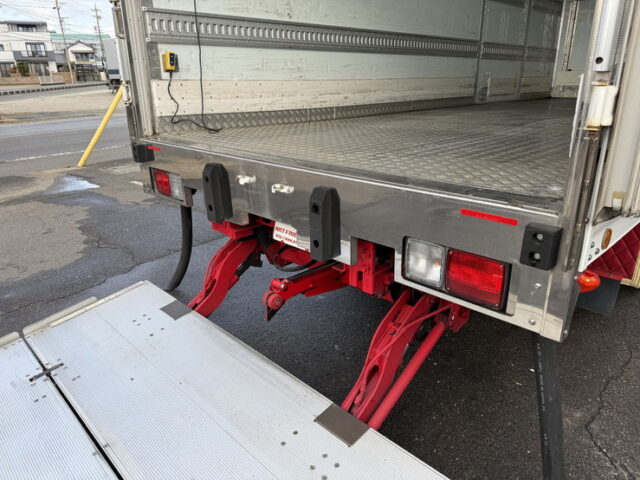 日野:17レンジャー:冷凍バン:菱重製冷凍機TDJS50DC:格納ゲート:アルミシマ床