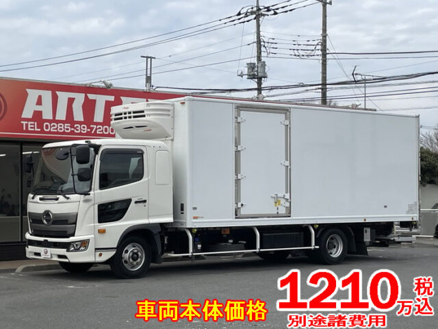 日野：17レンジャー：6200ワイド：冷凍バン：格納ゲート付：エアサス：ジョロ4キーストン