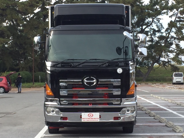 H19 日野　グランドプロフィア　冷蔵冷凍車　リアエアサス　アルミ箱　ジョルダー　キーストン