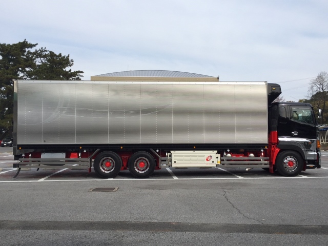 H19 日野　グランドプロフィア　冷蔵冷凍車　リアエアサス　アルミ箱　ジョルダー　キーストン