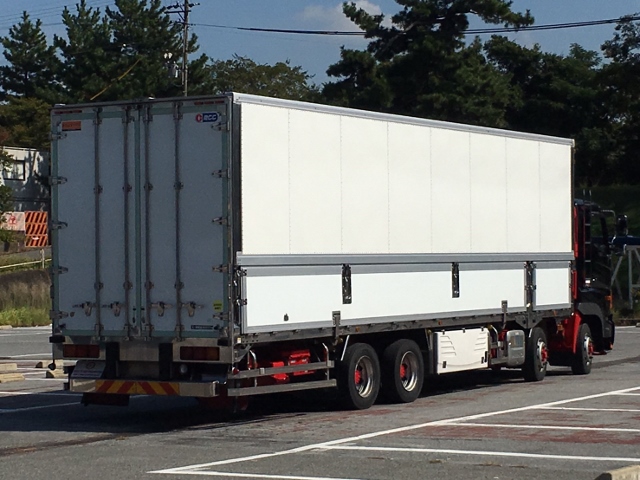 【46】H24　日野　グランドプロフィア　冷凍ウイング　総輪エアサス