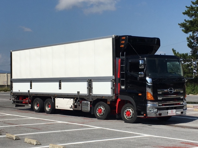 【46】H24　日野　グランドプロフィア　冷凍ウイング　総輪エアサス