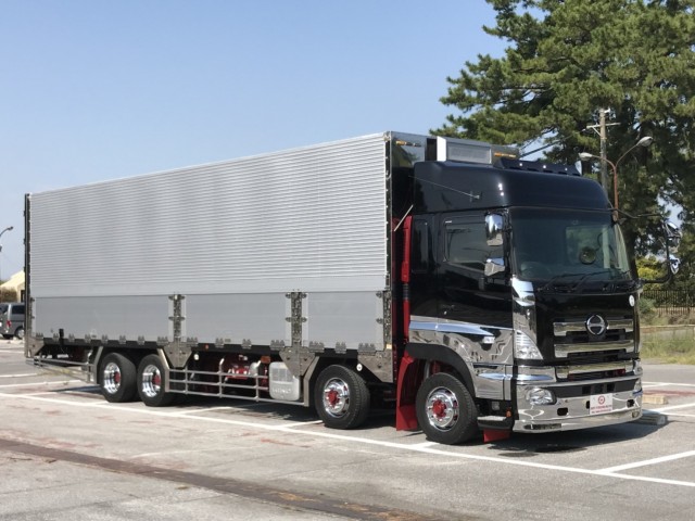 【162】日野プロフィア　低床　アルミウイング　リヤエアサス