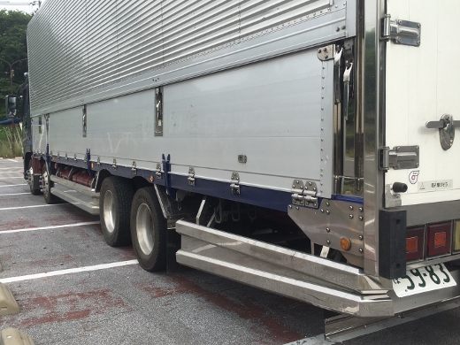 【108】三菱ふそうスーパーグレート　低床　アルミウイング　ハイルーフ　リヤエアサス