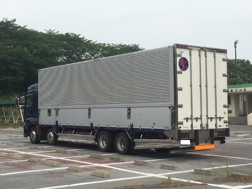 【108】三菱ふそうスーパーグレート　低床　アルミウイング　ハイルーフ　リヤエアサス