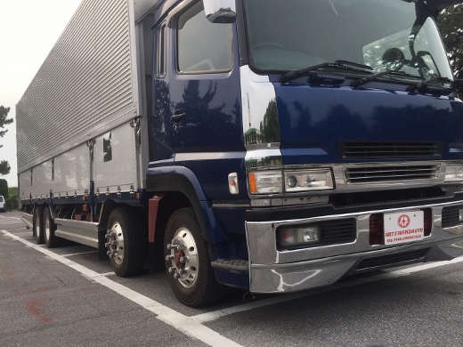 【108】三菱ふそうスーパーグレート　低床　アルミウイング　ハイルーフ　リヤエアサス