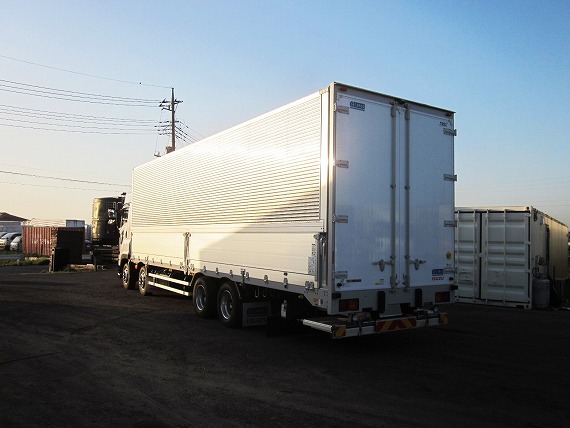 【234】いすゞ　ギガ　低床　アルミウイング　格納ゲート　委託販売