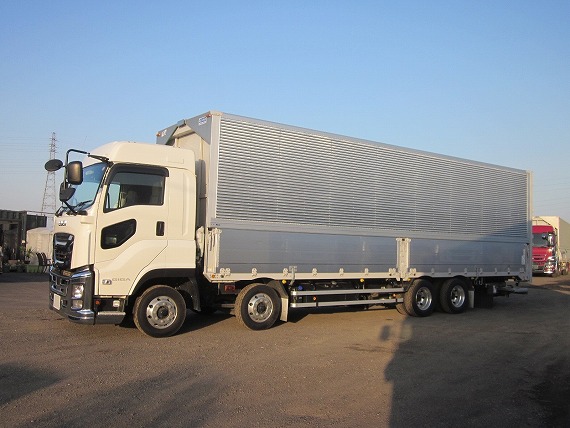 【234】いすゞ　ギガ　低床　アルミウイング　格納ゲート　委託販売