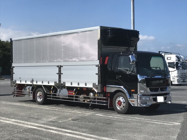 【245】三菱ベストワンファイター　セミワイド　増トン　冷凍ウイング　7200ボデー