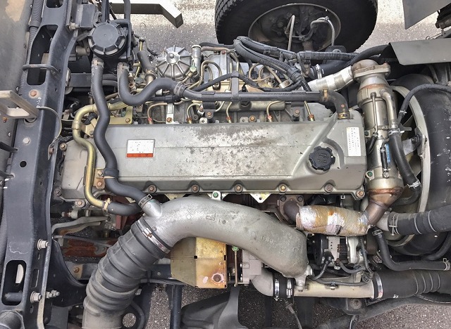 【244】日野レンジャープロ　アルミウイング　セミワイド　リアエアサス　ハイルーフ